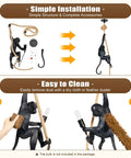 Vintage Resin Hemp Rope Monkey Chandelier Pendant Lamp With Edison Style Bulb Fixture E26 installation and cleaning guide