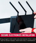 Heavy Duty Mounting Tape 12 Foot Roll Holds Up To 10 Lbs Indoor Outdoor Use securing a router to a wall