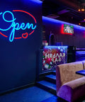 Open Sign For Business 16x12 Inch LED Neon Sign USB Powered Brightness Adjustable for Window Bar Store Party Decor.