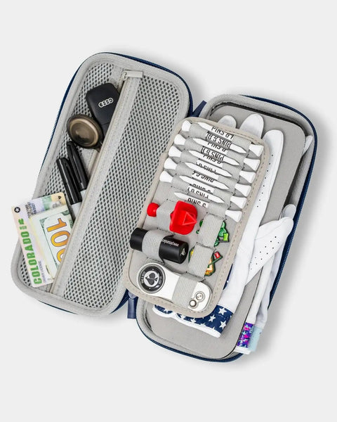 Glove And Accessory Caddie For Golfers Your All In One On Course Organizer For Gloves Tees Ball Markers Repair Tools And Other Essentials