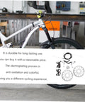 Heavy Duty Mountain Bike Disc Brake Pads For Hydraulic And Mechanical Setups Featuring Ventilated Core Design on bike's front.