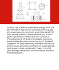 Do It Yourself Wind Turbine Water Aerator And Wind Power Generator Setup For Off Grid Living Eco Friendly Generator Kit Diagrams