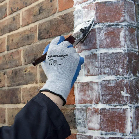 Applying One And A Half Gallon Clear Brick Sealer For Brick Stone Concrete And Masonry No Nonsense Cream Based Water Repellent Coating