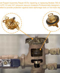 Bonnet And Poppet Repair Kit For 765 Pressure Vacuum Breaker Backflow Preventer One Half To Three Quarter Inch installed