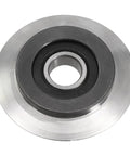 Replacement Wire Stripping Blade For Copper Wire Machines, Bearing Steel Round Blade, 53mm Diameter, visible close-up