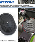 Manual Transmission Gear Shifter Boot Cover For Jeep Wrangler JK 3.8L 2007 2008 2009 2010 Dust Shield Replacement 52060069AC