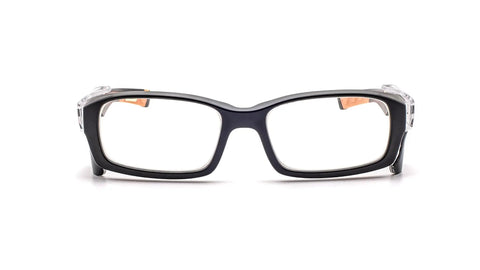 Leaded Radiation Safety Glasses With SF-6 HT Lenses, 0.75mm Pb Equivalency, Rubberized Nose Pads, Removable 0.50mm Pb Side Shields