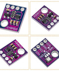 4 Pack BME280 Sensor Module GY BME280 5V Atmospheric Pressure Temperature Humidity Sensor With I2C Interface, shown close-up