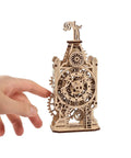 Old Clock Tower 3D Wooden Puzzle Kit For Adults, DIY Mechanical Model Building Set, Wooden Clock Tower Project For Grownups, Brain Teaser Hobby, Relaxing Home Decor And Hands On Fun, wooden clock tower model with hand
