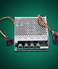 Close-up of DC Motor Speed Controller With Digital Display, Reversible Drive, 10V-55V, 60A Heavy-Duty Unit for precise control.