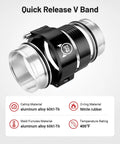 V Band Aluminum Quick Release Clamp For 3 Inch Intercooler Piping No Fuss Leak Free Flange Connection 800 PSI Max 400 F Temp