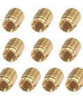 Motorcycle Fairing Insert Repair Kit With Brass Self Tapping Inserts And T Handle Install Tool No Adhesive Needed Tight Fit For Batwing Fairings Easy Plug And Play Bolts And Screws For Quick Fix brass inserts set of 10
