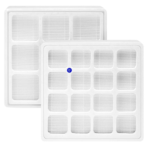 HyperHEPA Replacement Filter For IQAir HealthPro Series F1 H13 True HEPA, 3rd Stage, showing two filters side by side.