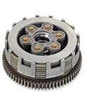 High Performance 6 Plate Clutch Assembly For CG150 CG175 CG200 CG250 Tricycle Motorcycle ATV Manual 6 Speed Transmission Replacement