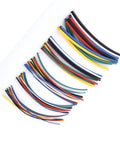 Ultimate 70 Piece Heat Shrink Tube Kit With Polyolefin Wire Wrap Tubing, 5 Smalls Sizes And 7 Cool Colors, Flame Retardant For Cars Motor Homes And Garages Shops At Up To 230 Degrees F. assorted polyolefin heat shrink tubes in 7 colors, 5 sizes