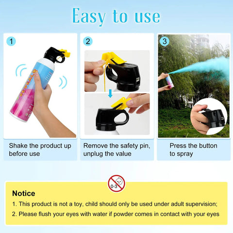 Epic Gender Reveal Fire Extinguisher Blaster 2 Pack Blue Biodegradable Confetti Launcher Sprays Up To Ten Feet Total Game Changer For Boy Reveal Party Setup That Hits Different And Fires For Over Fifteen Seconds