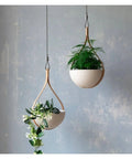 Hanging planters suspended by wire using Heavy Duty Steel Wire Cable Clamps With Double Hole Thread Locker For 1.5mm To 2mm Wire Rope Copper Clips Slings And Fastening Accessories Easy Install High Temperature Resistant Durable For Ceiling Or Chandeliers Construction Or Home Use.