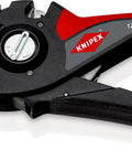 Precistrip16 Automatic Insulation Stripper For 0.08-16 mm2 Wires, adjustable length stop, parabolic stripping blade.