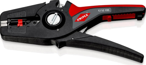 Precistrip16 Automatic Insulation Stripper For 0.08-16 mm2 Wires, adjustable length stop, parabolic stripping blade.