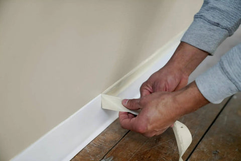 Applying Masking Tape For Office And Home Projects With Strong Adhesive 0.70 Inch By 54.6 Yard Easy Apply Great For Labeling Mounting