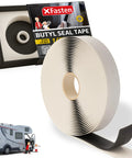 Butyl Tape Sealant For RV And Boat Repair Three Quarters Inch By Forty Five Feet One Eighth Inch Thick EPDM Rubber roll with box