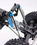 Blue 125mm Dope Simulated Negative Pressure Damper Shock Absorber For RC Crawler UT4 TRX4 RR10 Wraith DIY Upgrade installed on model