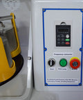 Control panel and grinding jar of 4L Planetary Ball Mill Pulverizer With Ceramic Grinding Jars 4x1000ml Capacity Lab Grinding Machine