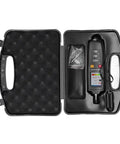 Pro Grade Digital Vibration Analyzer With Color LCD Display And Screw Interface Probe Measures Displacement Velocity Acceleration And Frequency With case and accessories