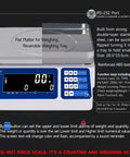 Digital Parts And Coins Counting Scale With 15Kg Capacity And 0.5G Readout, Bench Lab Industrial Balance for inventory use