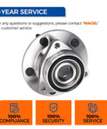 Front Wheel Hub Bearing Assembly 515006 For Dodge Ram 1500 1994 1999 4x4 With 5 Lugs Non ABS Front Pair Replacement Kit