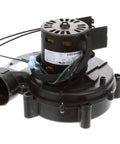 Industrial gas kettle service blower kit, pro-grade replacement for commercial kitchens, durable black plastic assembly.