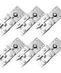 Never Let Your Couch Budge An Inch Again With These Heavy Duty Interlocking Sectional Sofa Connectors 6 Pack Rust Resistant clips for secure couch setup.