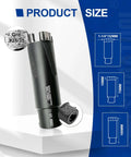 SHDIATOOL diamond core drill bit, 1-1/4 in (32 mm), 5/8-11 thread, black metal body, front view