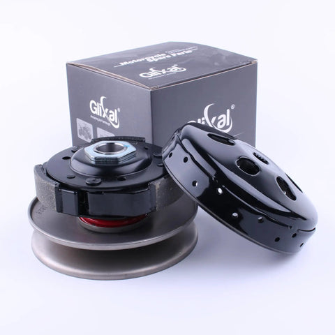High Performance Racing Clutch Assembly with Bell for GY6 125cc 150cc 157QMJ 152QMI Engines and packaging