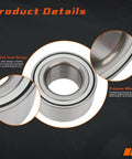 Front Or Rear Wheel Bearing Kit For Ford Contour 1995 2000, Ford Escape 2001 2012, Mercury Mariner 2005 2011, close-up of seals