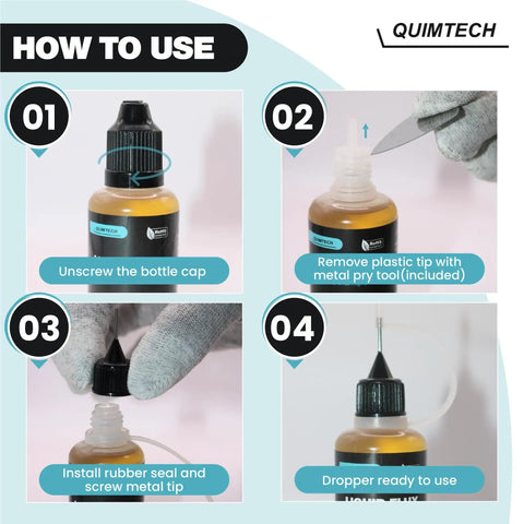 Liquid Solder Flux Dropper 30 Ml 1 Oz No Clean Rosin Mildly Activated Flux How to Use Guide with 4 Steps