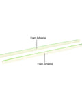 Two-Piece Plastic Drawer Divider Set With Adhesive Backing For Easy No-Fuss Install, green dividers with foam adhesive backing