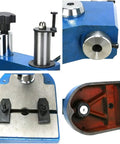 Detailed view of Boss Grade Manual Arbor Press Built Rock Solid For Shop Floors with adjustable height and steel components.