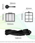 Ion Robot Vacuum Spare Parts Kit Compatible With AV751 AV752 AV753 S87 R85 RV850 RV850WV With Main Brush Four Corner Brushes