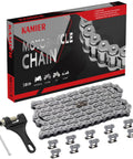 428 Drive Chain 116 Links With Chain Breaker Tool For 110cc 125cc Dirt Bikes ATVs Go Karts Quad Fits Apollo Suzuki Yamaha Honda Lifan