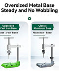 Delicate Threading Master Manual Tap Tool For Precise Threads On Wood Metal Plastic, Portable Tapper Machine shown in two base options