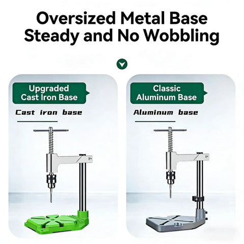 Delicate Threading Master Manual Tap Tool For Precise Threads On Wood Metal Plastic, Portable Tapper Machine shown in two base options