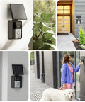 Solar Charger For Ring Video Doorbell 3 3 Plus 4 And Battery Doorbell Plus Waterproof Solar Panel With Adjustable Panel