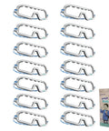 Ultra Lightweight Kids Safety Glasses With Hella Comfortable Anti Fog Lenses For Crystal Clear Vision During Outdoor Play And School Crafts 12 Piece Pack For Active Youth arranged in a row with packaging.