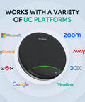 SP92 Plug And Play Conference Speaker And Microphone With AI Noise Cancellation, Teams certified USB speakerphone with logos