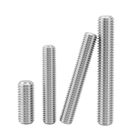 Heavy Duty 304 Stainless Steel Fully Threaded Rods Set 25mm M3 Headless Stud Bolts 30 Pieces For Indoor Outdoor Projects Rust Resistant