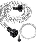 Heavy Duty Zipline Spring Brakes Set 2 Stainless Steel Stopper Braking System for Backyard Zip Lines, close-up view