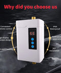 Under Sink Tankless Electric Water Heater 110V 3000W On Demand Instant Hot Water For Kitchen And Bathroom unit.