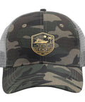 No Crying On The Yacht Trucker Hat For Women Funny Summer Cap With Ventilated Mesh Breathable Sun Shield.