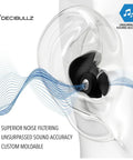 Professional Moldable Ear Plugs With Acoustic Filters For Musicians DJs Gigs And Recording Artists Noise Canceling Ear Protection